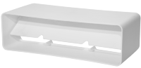 Соединитель плоских каналов с обратным клапаном 60х204