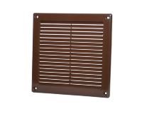 Вентиляционная решетка коричневая 150х150 мм